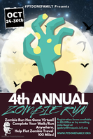 4th Annual Zombie Run Goes Vitual