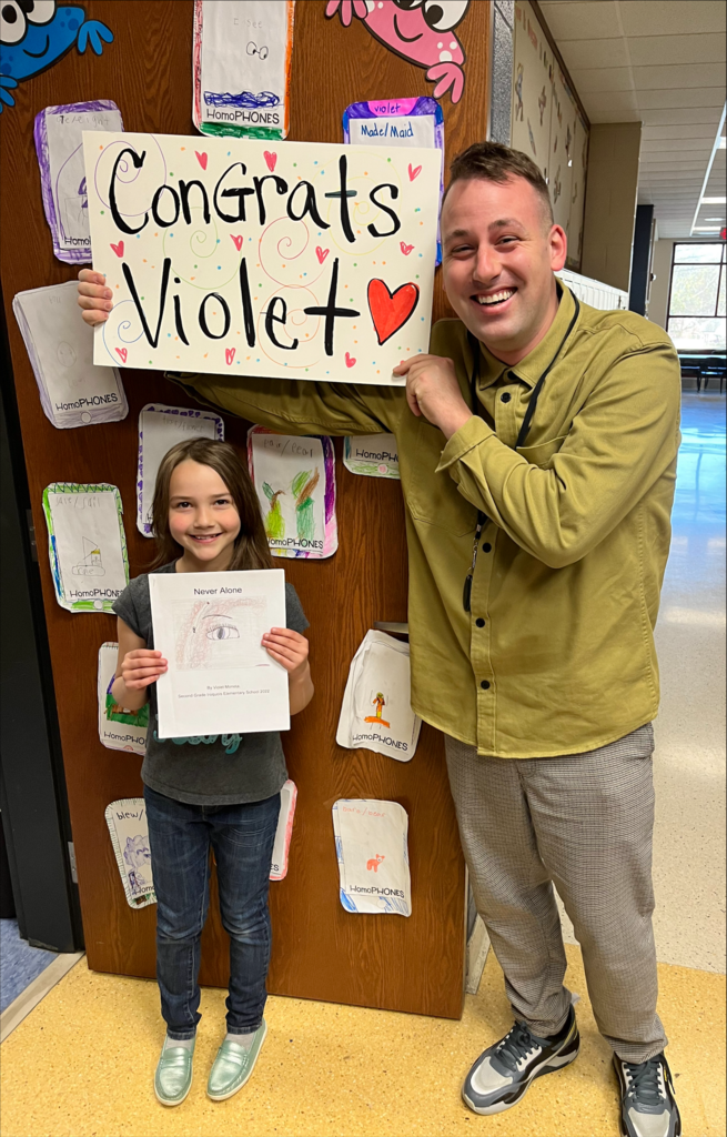 Congratulations Violet!