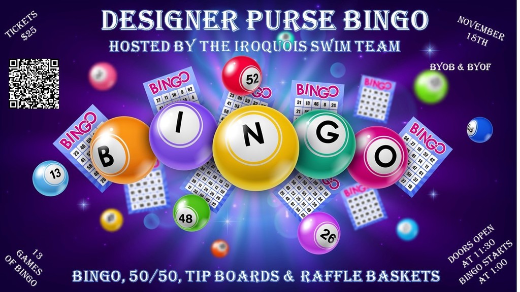 IHS Swim Team Bingo Fundraiser